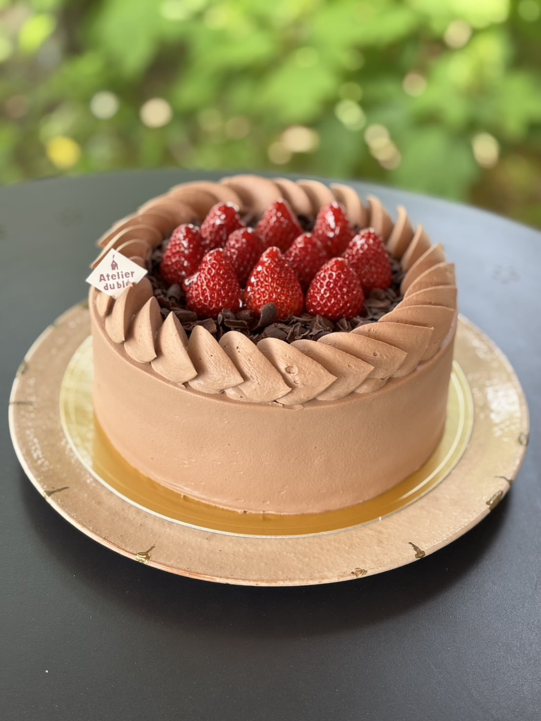 生チョコレートデコレーション